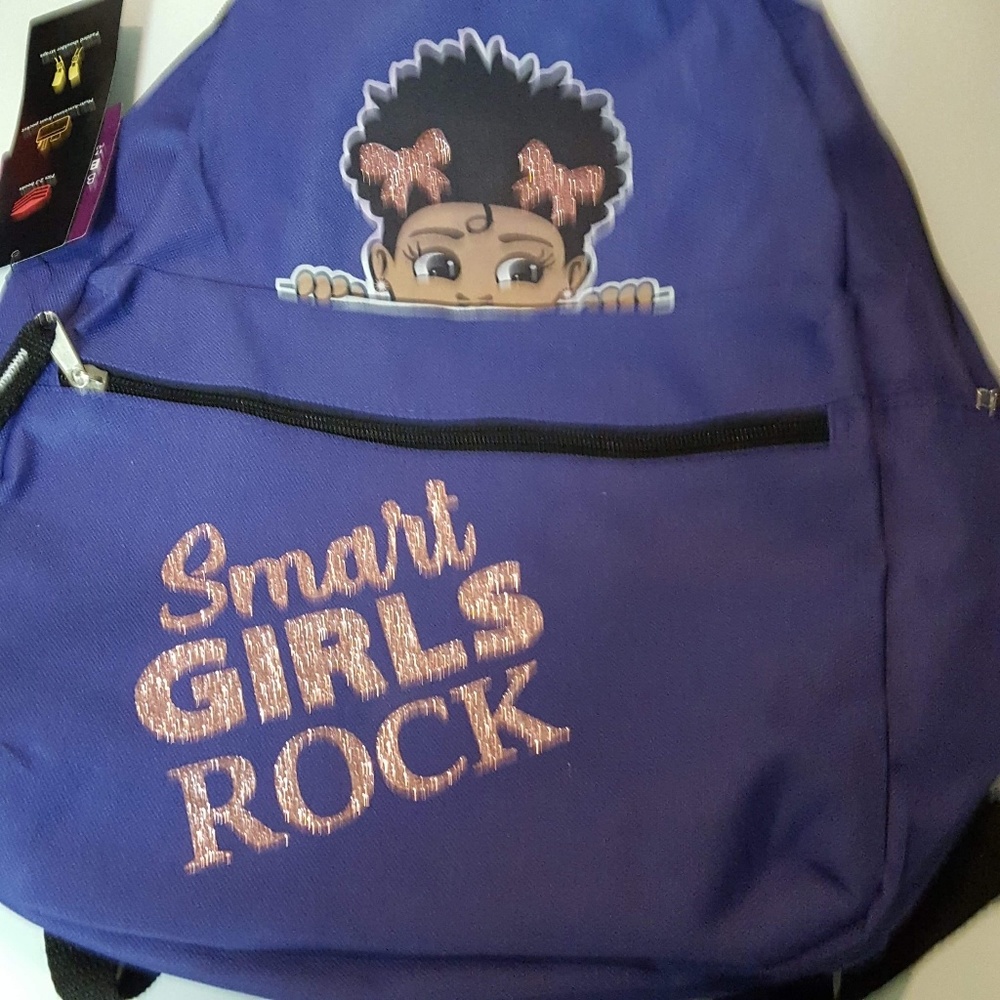 Girls purple backpack